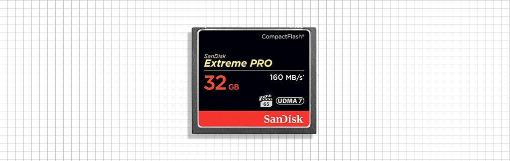 32GB Compact Flash-kaart hoge schrijfsnelheid