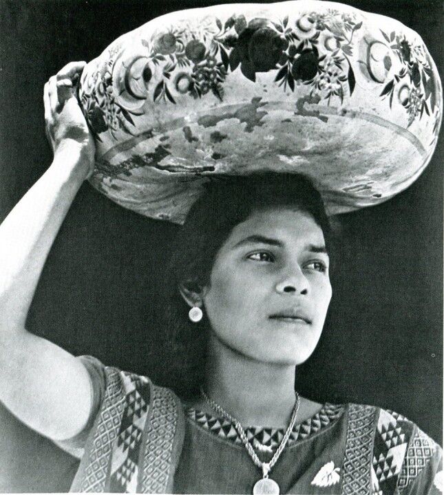 Vrouw uit Tehuantepec (Mexico), door Tina Modotti