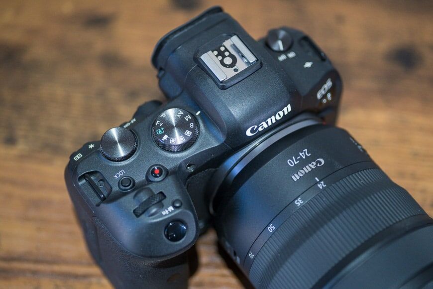 Canon EOS R6-bediening is intuïtief en toegankelijk.