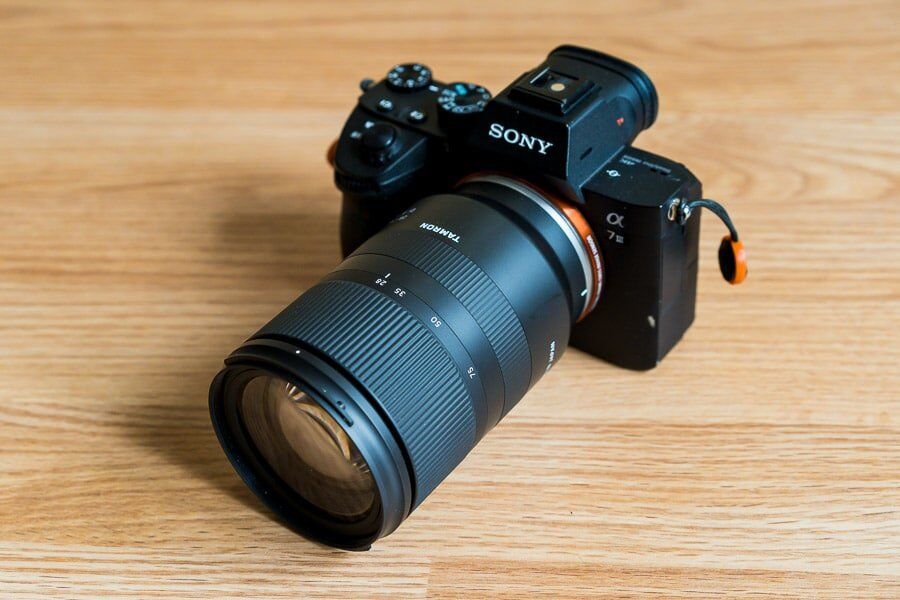 groot zoombereik Sony E Mount lens