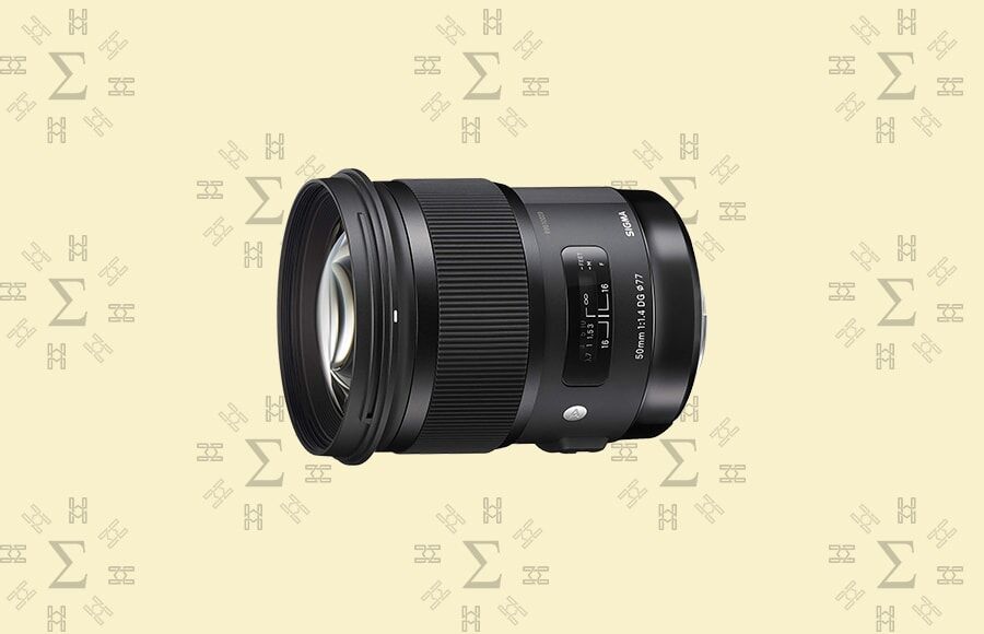 Sigma 50mm f/1.4 DG HSM Art - groot diafragma lens met Super Multi-Layer Coating