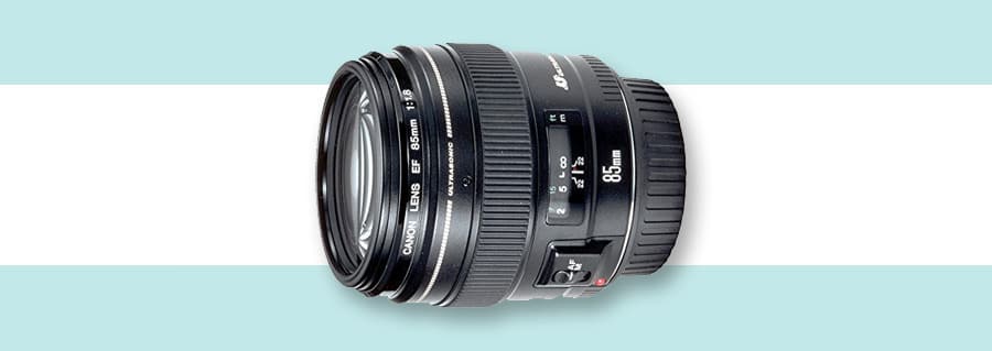 Canon 85mm f/1.8 (geen beeldstabilisatie door snel maximaal diafragma)
