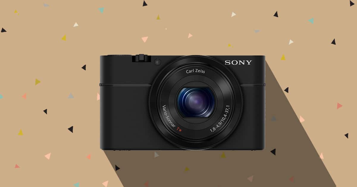 Sony RX100 spiegelloze camera onder de 500