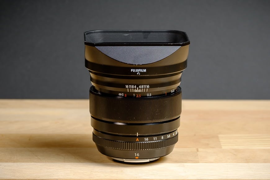 De Fujifilm XF 16mm f/1.4 is gebouwd om lang mee te gaan