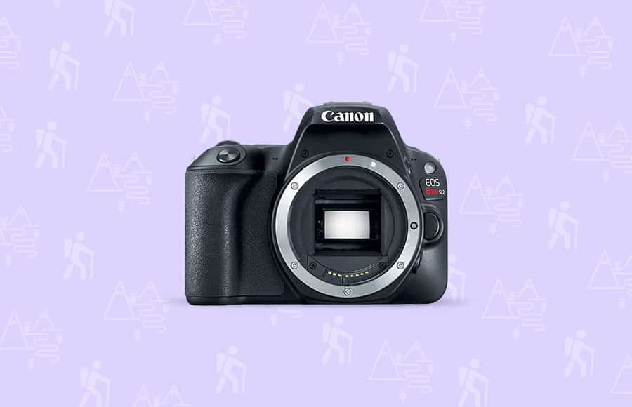 Canon DSLR een van de beste camera's voor wandelen en backpacken
