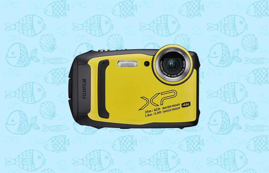een van de beste waterdichte camera's met hoge resolutie 4k-video met 16.4mp sensor