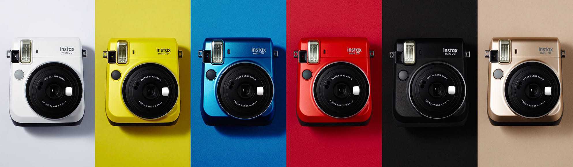 Fujifilm Instax Mini 70 kleuropties