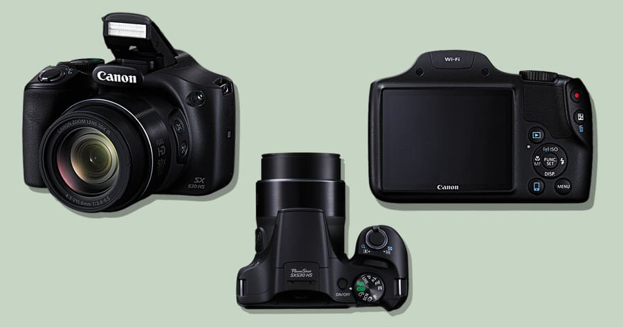 Canon SX530 HS-beste canon point shoot camera