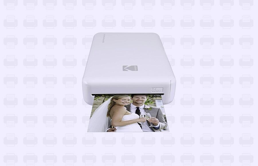 Compacte fotoprinter om rechtstreeks vanaf uw mobiele apparaat af te drukken.