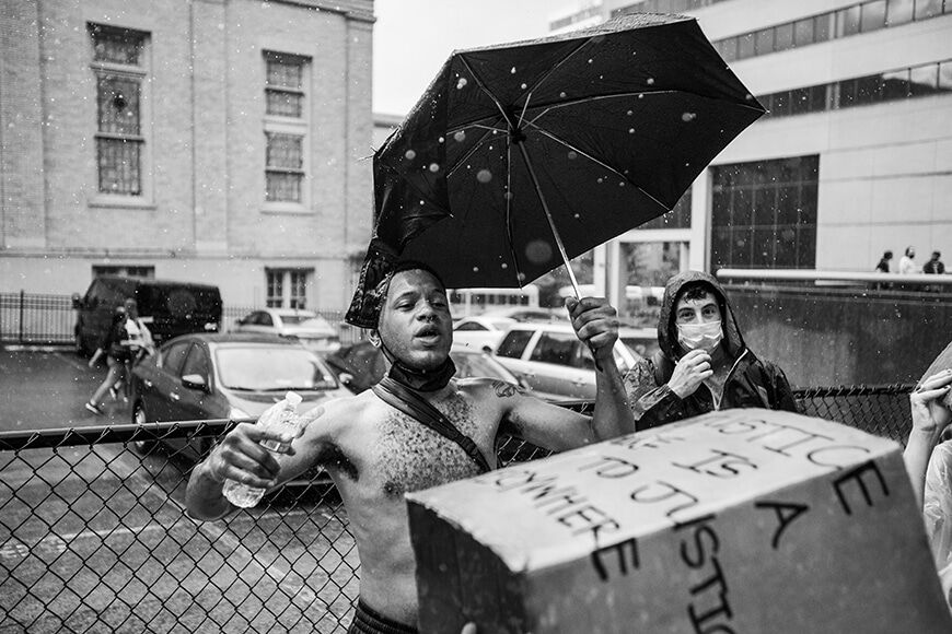 Black lives matter protest fotojournalistiek