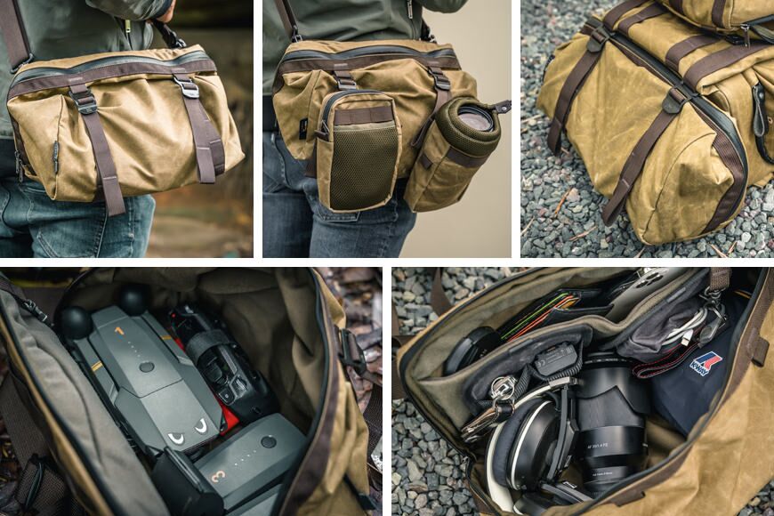 De Rider Bag is een van de beste modules die beschikbaar zijn, waardoor uw draagcapaciteit wordt uitgebreid, zowel aan de Pilot Backpack als door sologebruik.