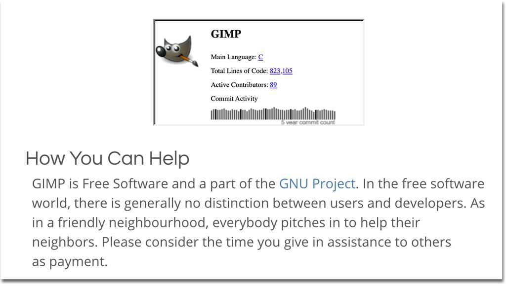 wat is gimp - een gratis fotobewerkingssoftware gemaakt door een wereldwijd team
