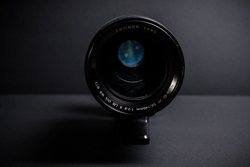 De Fujifilm XF 50-140mm f/2.8 heeft groot mooi glas.