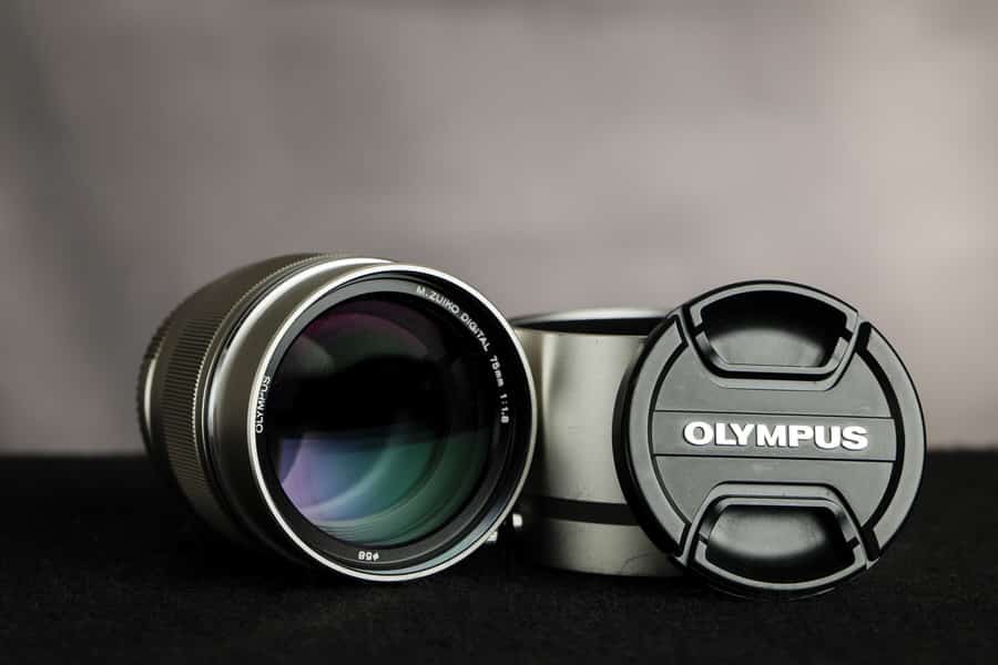 Olympus 75mm f/1.8 test
