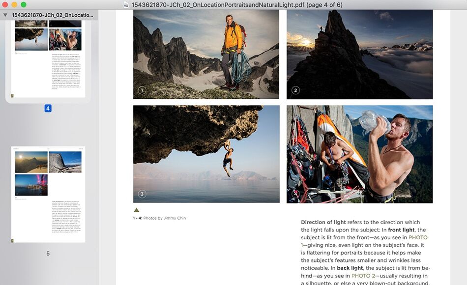 portretfotografie en fotoshoot masterclass op de berg