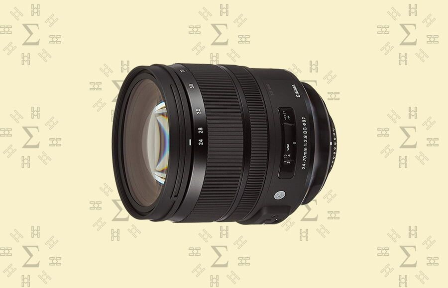 Sigma 24-70mm f/2.8 DG HSM Art - Beste sigma lens voor een Canon eos, Nikon of Sony camera met variabele brandpuntsafstand en groot diafragma.