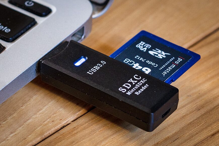 USB sd-kaartlezer