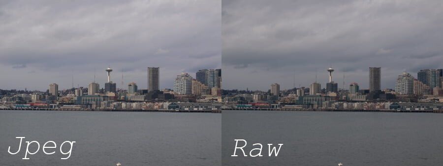 jpeg vs.raw uit de camera (nb jpeg vs jpg is hetzelfde)