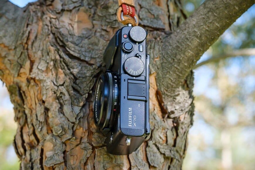 Fujifilm X70 test kleine solide camera