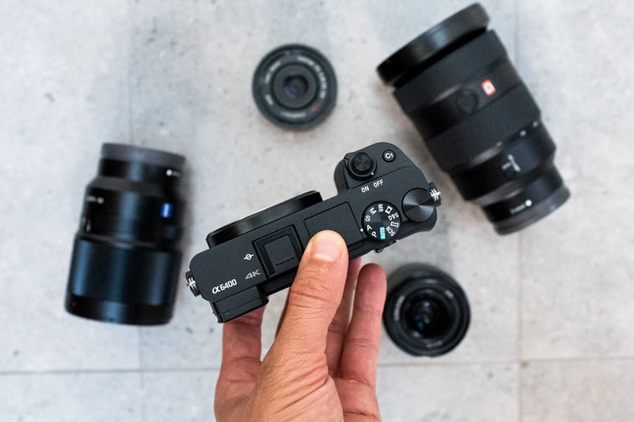 Sony A6400 lens opties