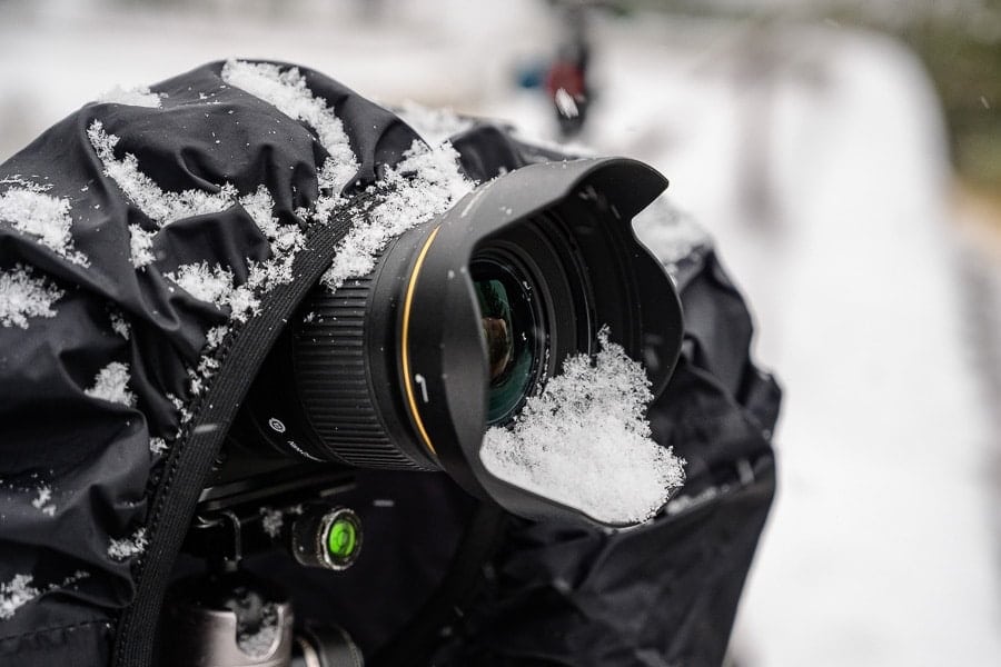 Nikon 24mm f/1.8 G Lens Test Weer Afdichtende Pakking