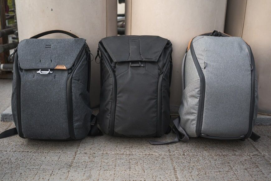Tussen de drie van de Peak Design 20L Everyday Backpack-reeks is er geen verkeerde keuze. De ene kan echter gewoon beter bij uw behoeften passen dan de andere.