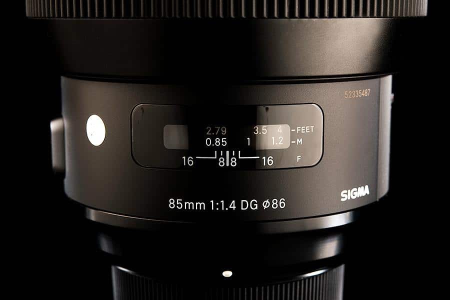Sigma 85mm art lens test
