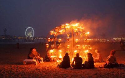Bonfirebeachfest op het Scheveningse strand (Foto & Verhaal)