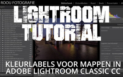 Kleurlabels voor mappen gebruiken in Adobe Lightroom Classic CC
