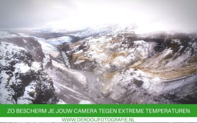 Je camera beschermen tegen extreme lage en hoge temperaturen